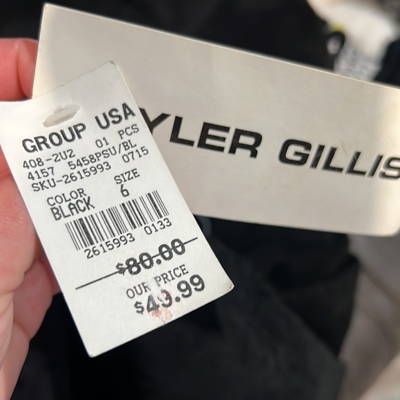 Vintage 100% Soft Black Leather/suede pants with liner - Picture 7 of 8